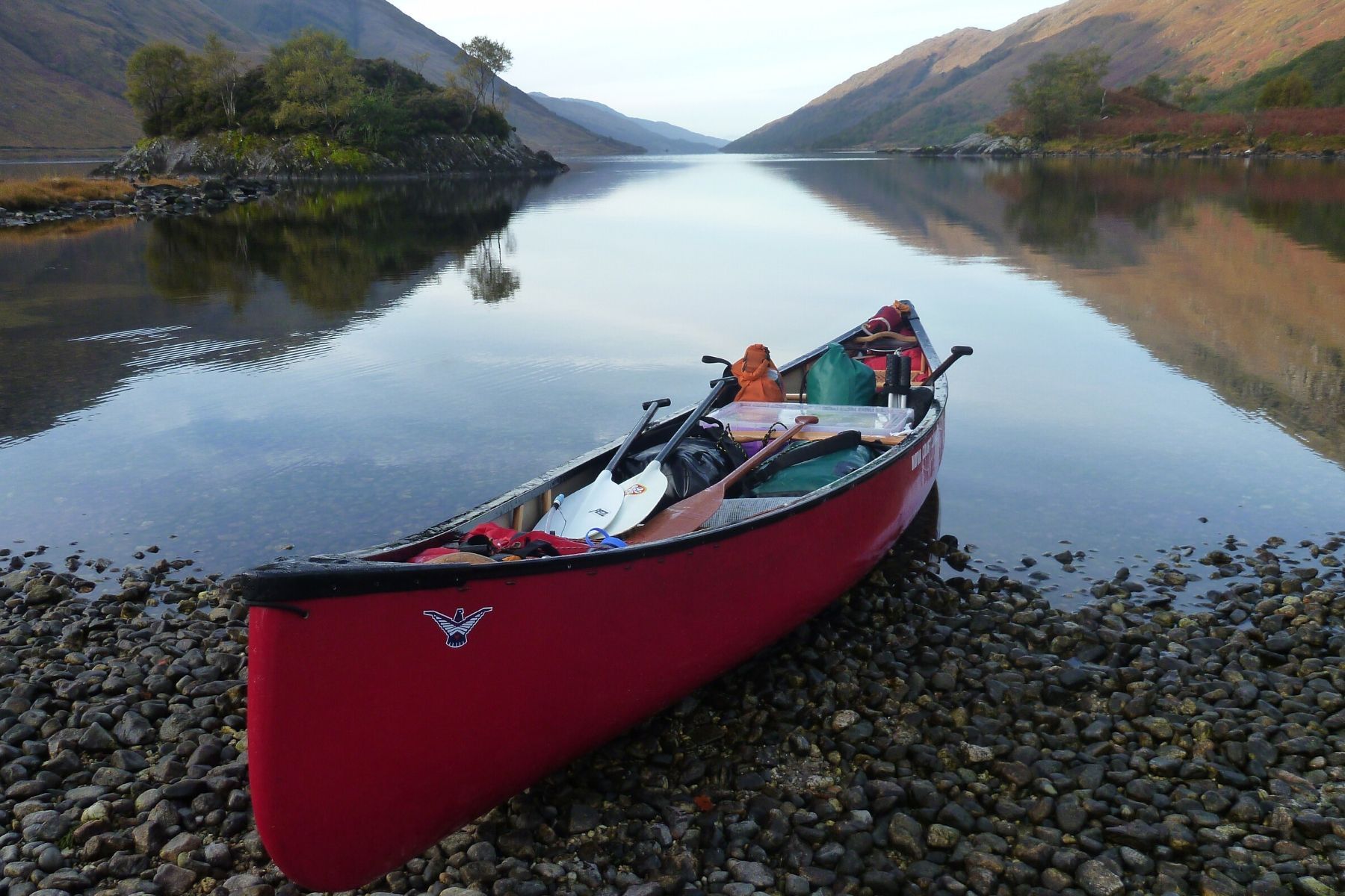 Canoeing Keswick