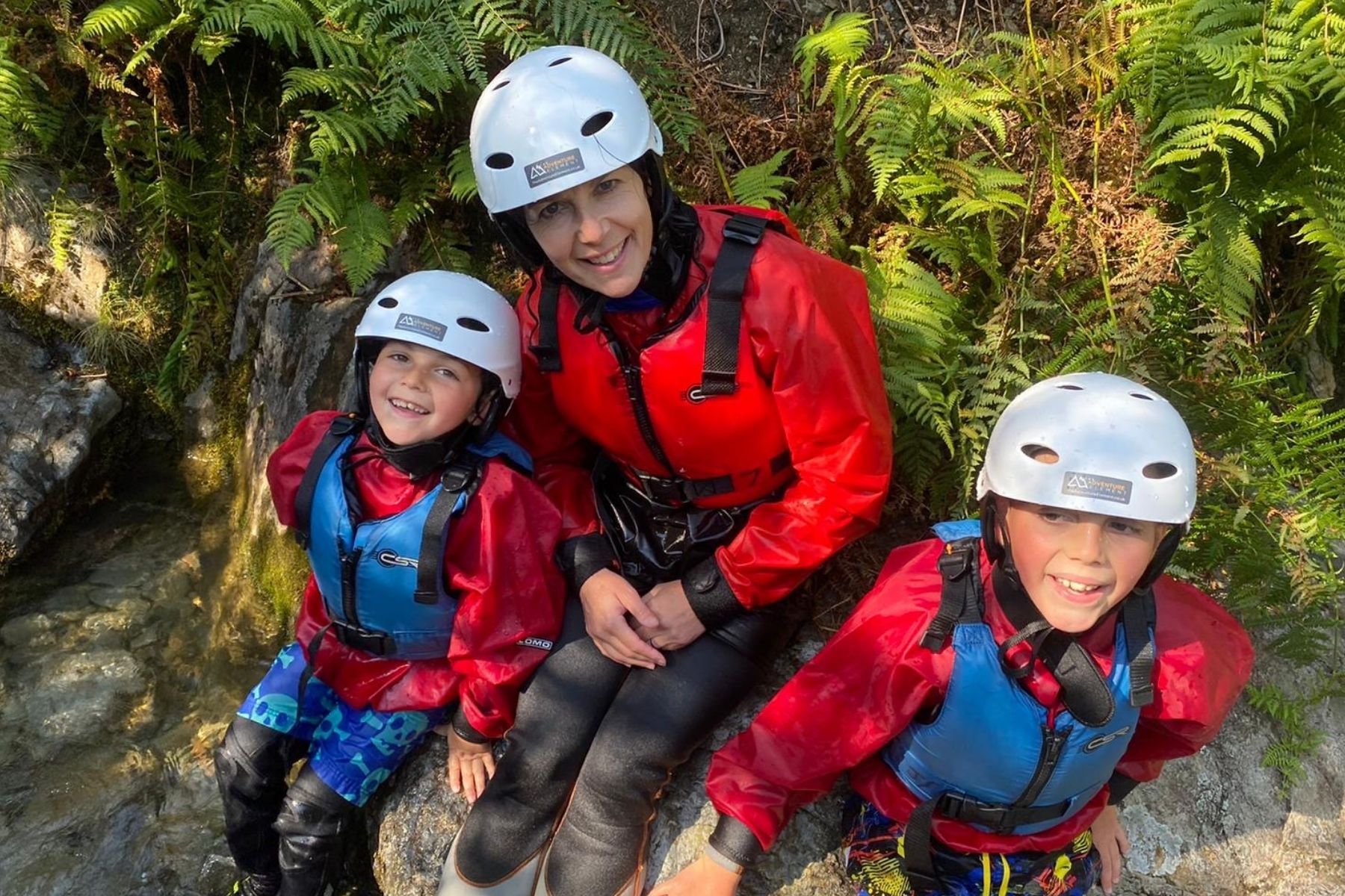 Ghyll Scrambling Lake District