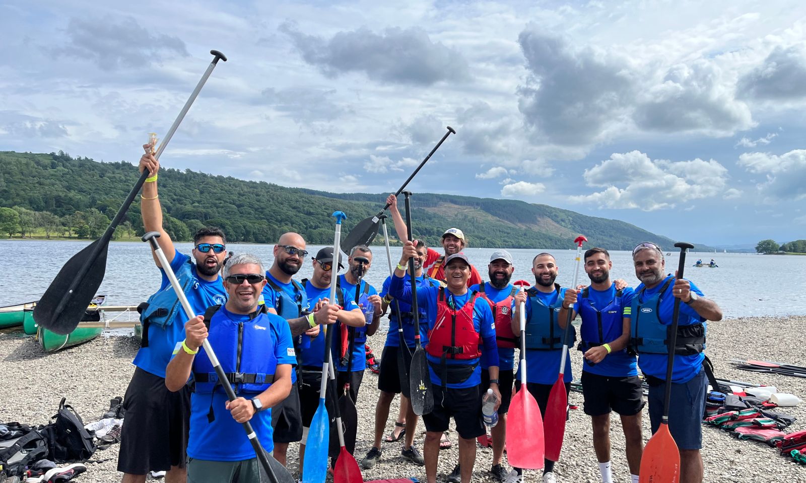 Paddling in Coniston with The Adventure Element