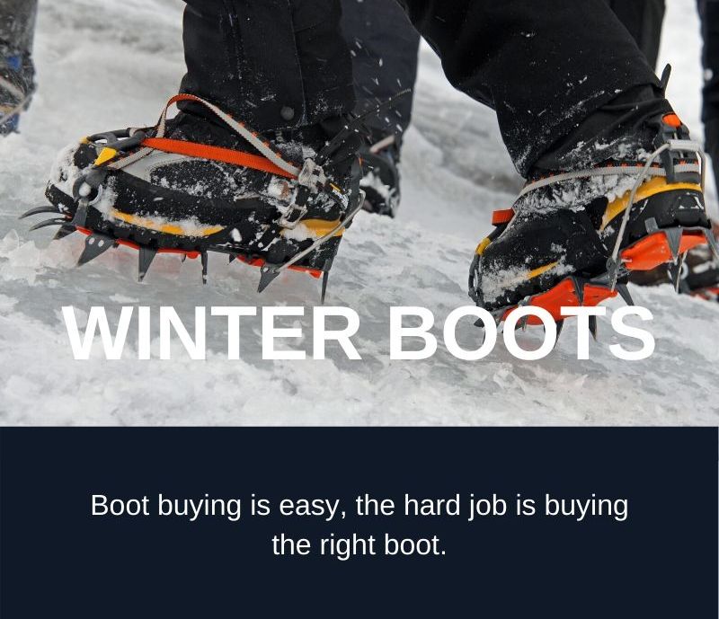 Winter Mountain Boots: How to ensure you buy the right winter boot.