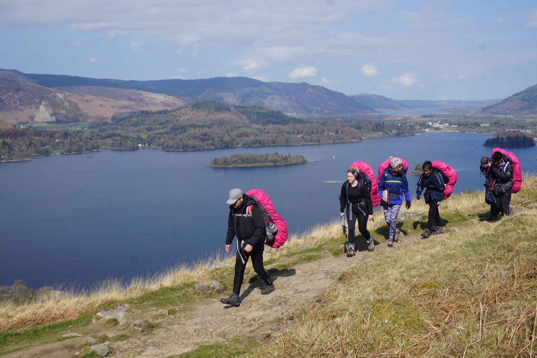 Glorious views above Derwentwater