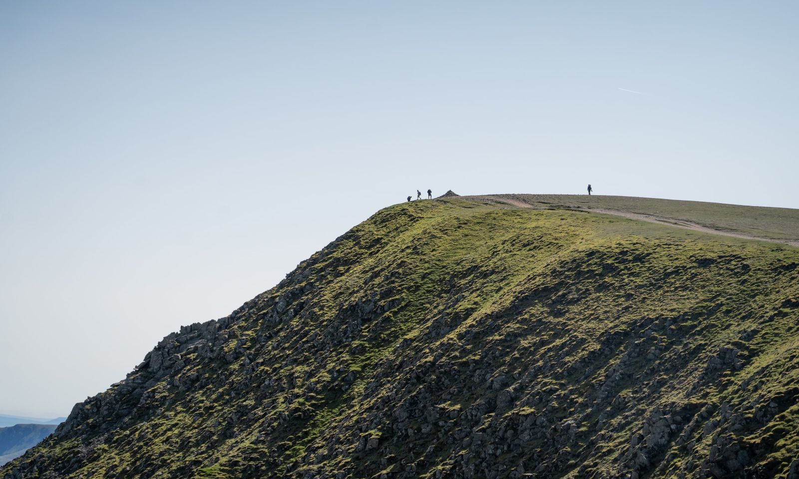 image of a mountain summit 