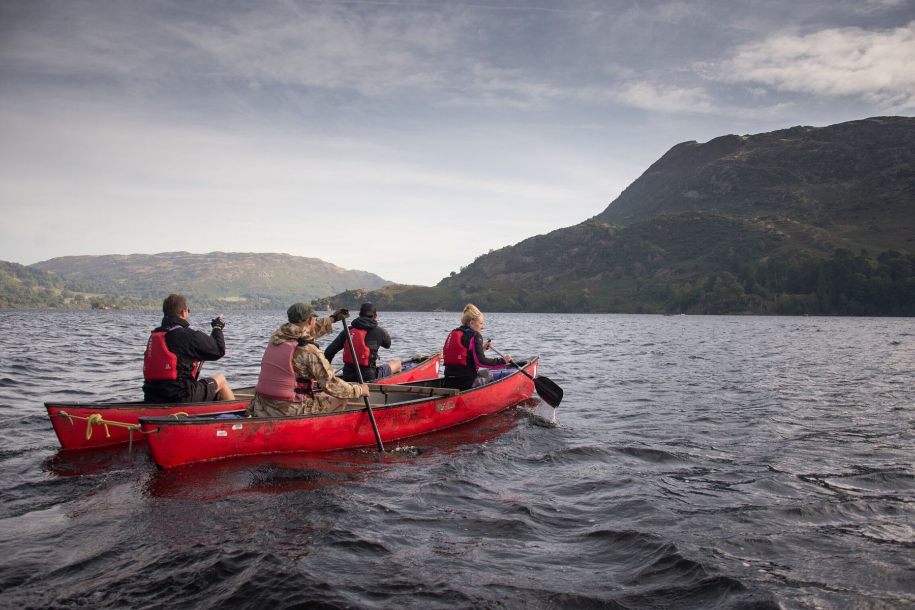 Canoeing Keswick