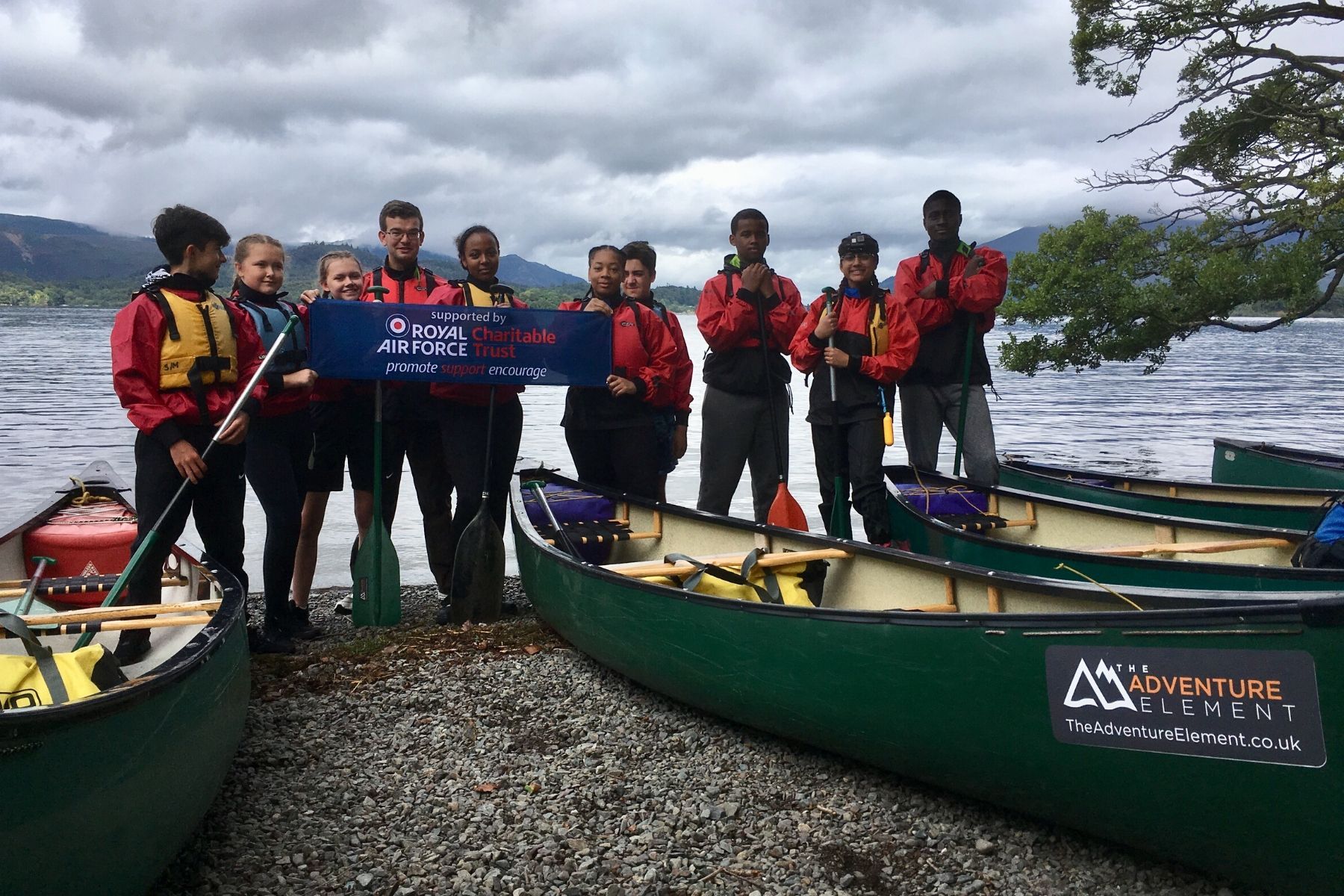 Canoeing Lake District